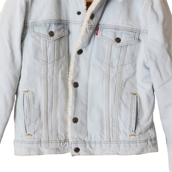Levi’s Original Trucker Sherpa Jacket - Picture 6 of 9